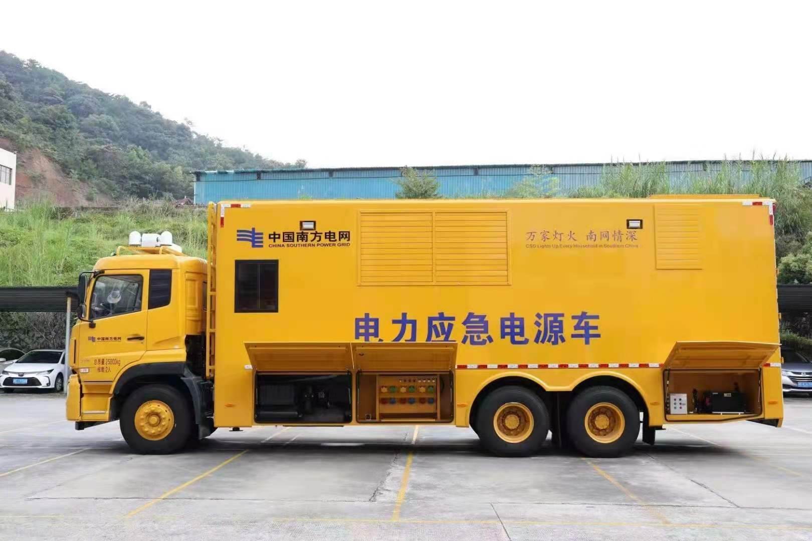 通海安康大型柴油发电机发电车UPS电源出租租赁
